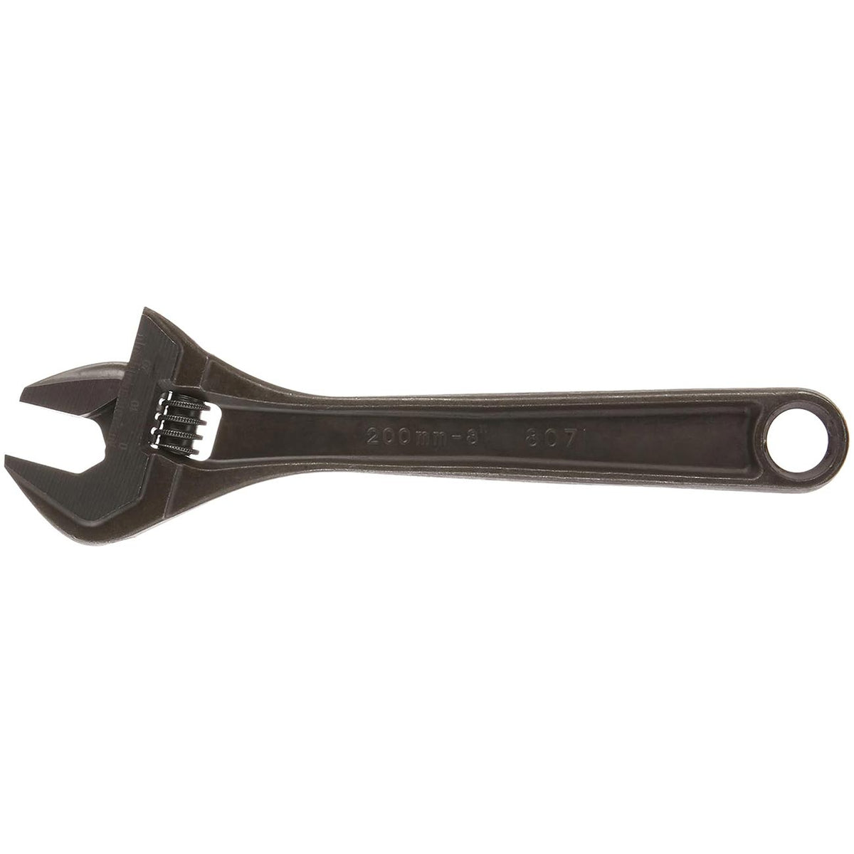 Bahco 8-Inch Central Nut Adjustable Wrench with Phosphate Finish
