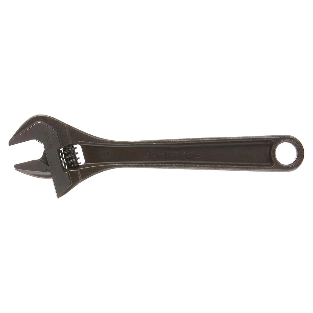 Bahco 8-Inch Central Nut Adjustable Wrench with Phosphate Finish