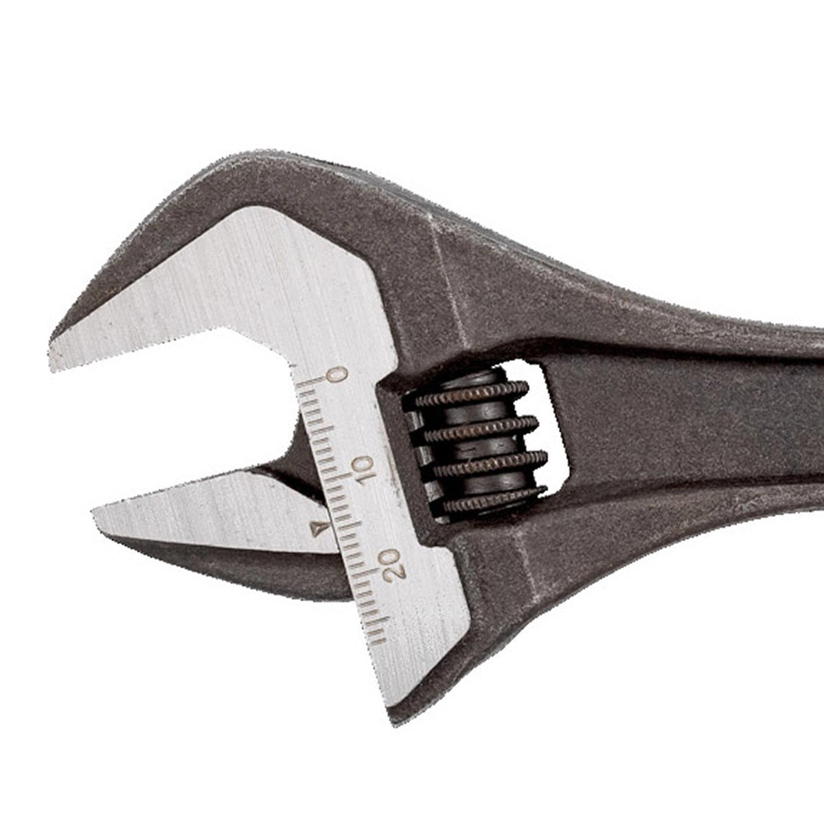 Bahco 10-Inch Slim Head Adjustable Wrench with Black Phosphate Finish