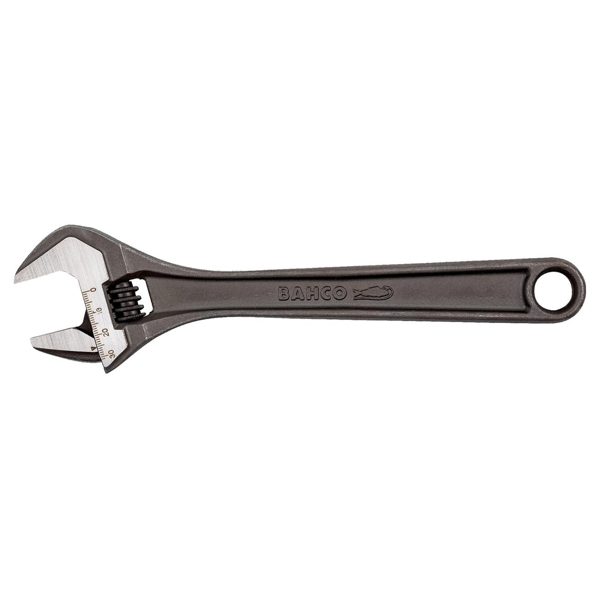 Bahco 8073RUS 12-Inch Slim Head Adjustable Wrench with Black Phosphate Finish
