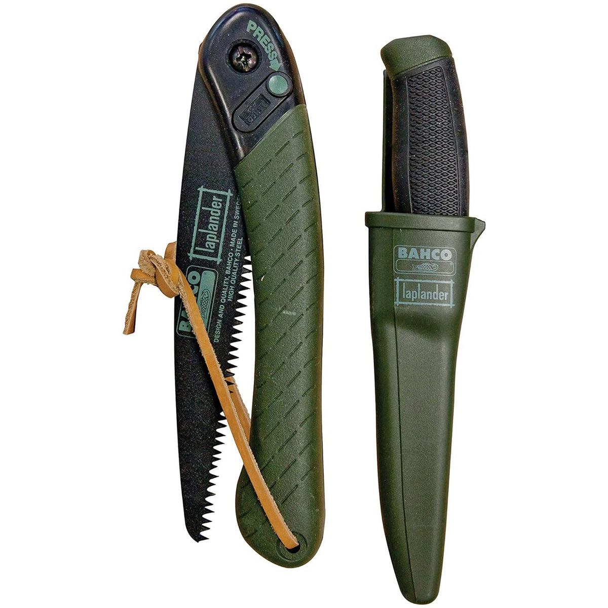 Bahco Laplander 2-Piece Folding Saw and Knife Set