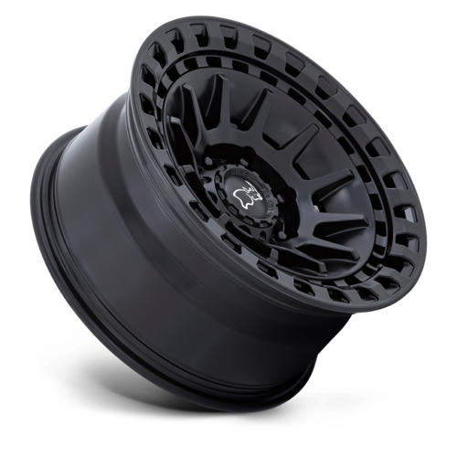 Black Rhino Hard Alloys Barrage 17x8.5 Matte Black Wheel, 5x127 Bolt Pattern, -10 Offset
