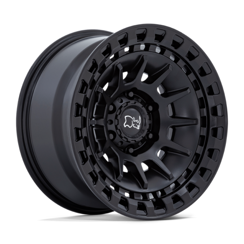 Black Rhino Hard Alloys Barrage 17x8.5 Matte Black Wheel, 6x5.5 Bolt Pattern, -10mm Offset