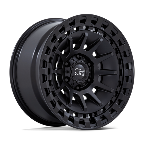 Black Rhino Hard Alloys Barrage 18x9 Matte Black Wheel, 5x5 Bolt Pattern, +0 Offset