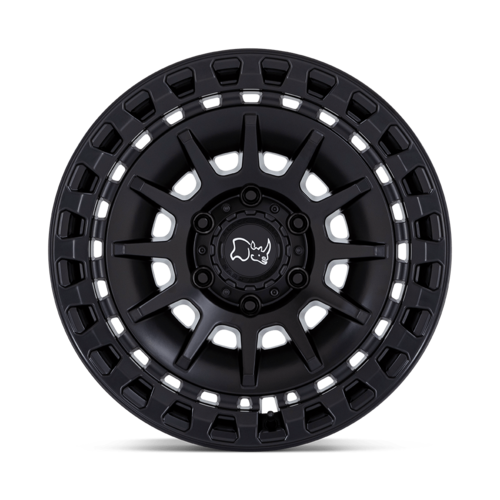 Black Rhino Hard Alloys Barrage 18x9 Matte Black Wheel, 6x135 Bolt Pattern, +0 Offset