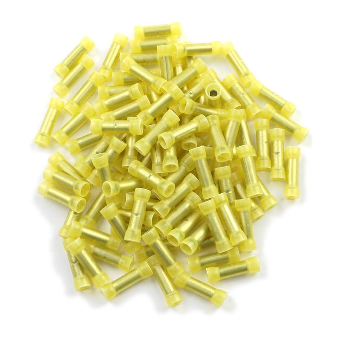 XScorpion Butt Connectors 10/12 Gauge Yellow - Pack of 100