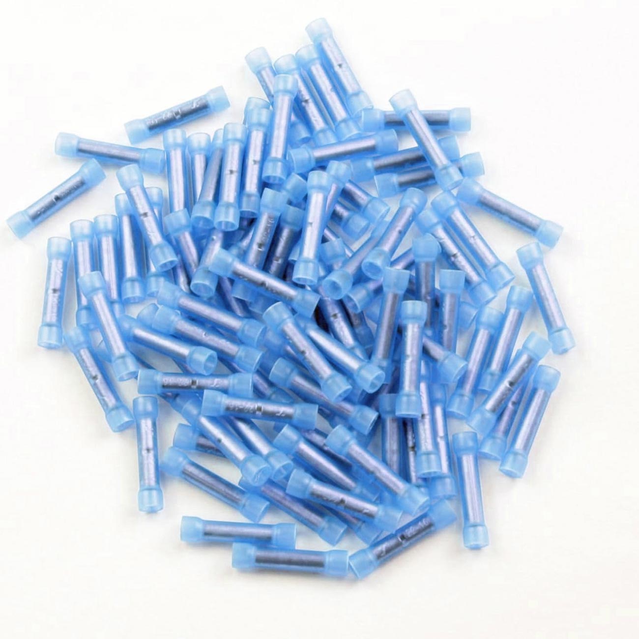 Xscorpion Butt Crimp Connectors 14/16 Gauge Blue - Pack of 100