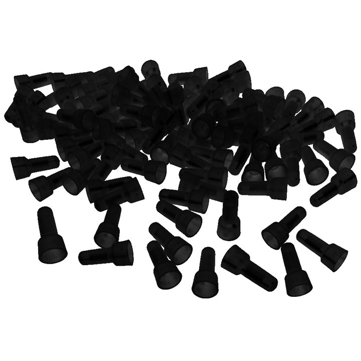 Xscorpion Crimp Caps 14/16 Gauge - Black, Pack of 1000