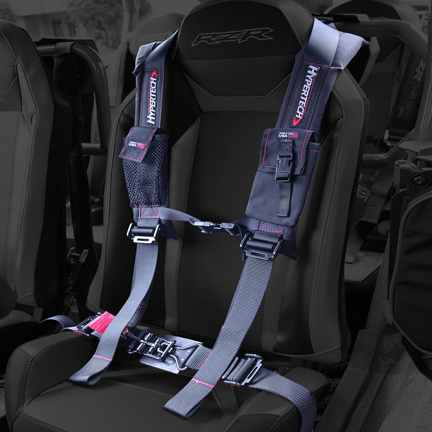 Hypertech - 3001003 - Safety Harness - 4 Point Safety Harness - P/N: 3001003