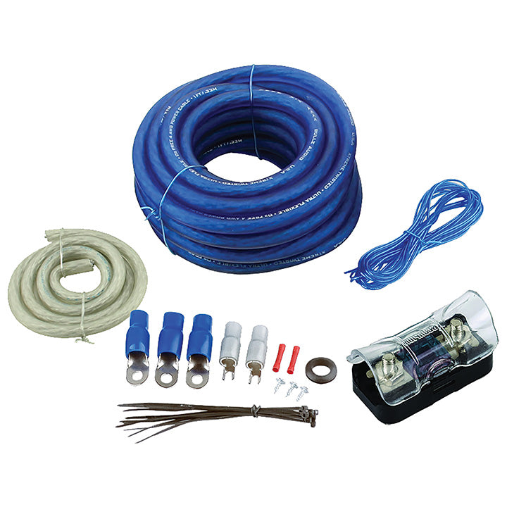 Xscorpion Bullz Audio 4 Gauge Amplifier Wiring Kit - 2000 Watts
