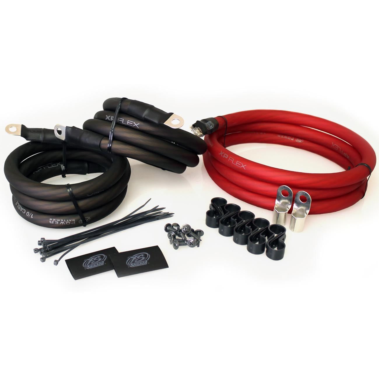 XS Power XP FLEX Red 1/0 AWG 250A Big 3 Upgrade Kit by XS Power