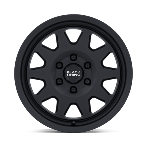 Black Rhino Hard Alloys Stadium 17-Inch Matte Black Wheel, 5x160 Bolt Pattern, +45 Offset