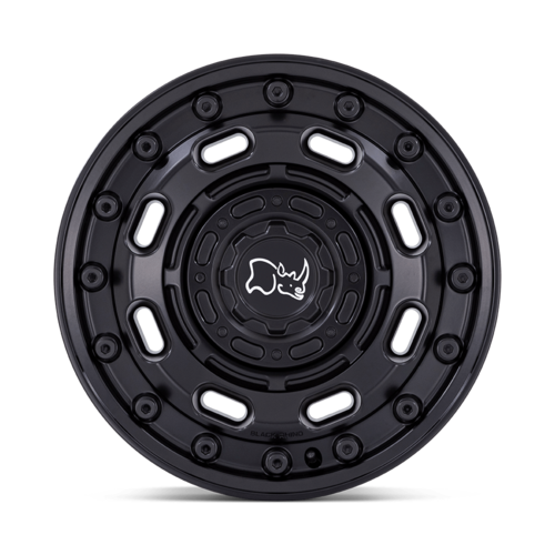 Black Rhino Hard Alloys ATLAS 17x8 Matte Black Wheel, 6x130 Bolt Pattern, +38 Offset