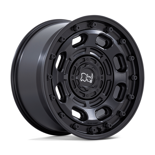 Black Rhino Hard Alloys ATLAS 20-Inch Matte Black Wheel, 6x135/6x139.7 Bolt Pattern, -18 Offset