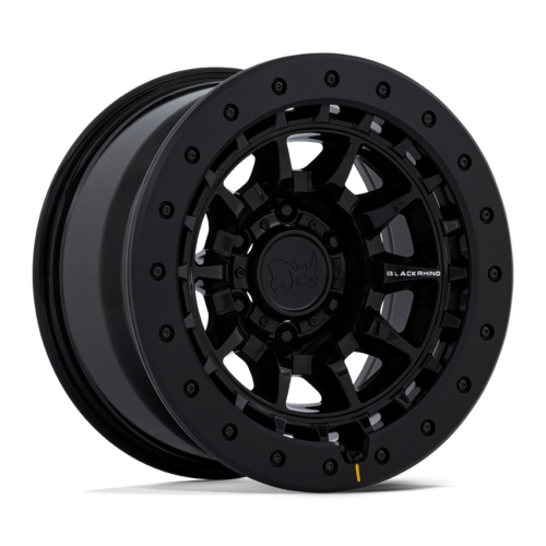 Black Rhino Hard Alloys BR016 Tusk Gloss Black 17x8.5 Wheel, 6x5.5 Bolt Pattern