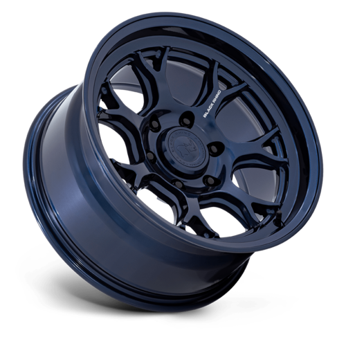 Black Rhino Hard Alloys BR017 Etosha 17x8.5 Gloss Midnight Blue Wheel, 6x5.5 Bolt Pattern, +20 Offset