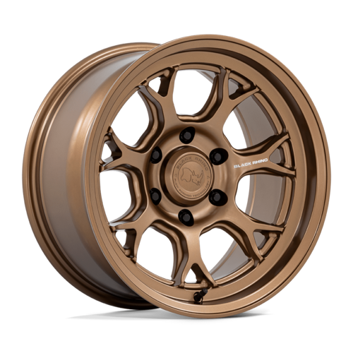 Black Rhino Hard Alloys BR017 Etosha 17x8.5 Matte Bronze Wheel, 6x5.5 Bolt Pattern, +20 Offset