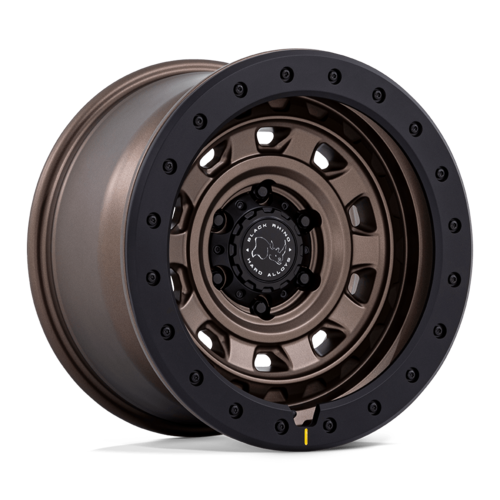 Black Rhino Hard Alloys BR023 Xplorer 17x9 Wheel, 6x5.5 Bolt Pattern, -12 Offset, Burnt Bronze with Matte Black Lip