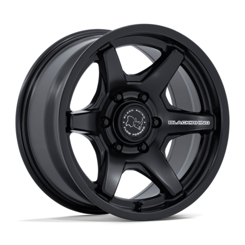 Black Rhino Hard Alloys KUMA 17x8.5 Matte Black Wheel - 6x139.7 Bolt Pattern, +0 Offset