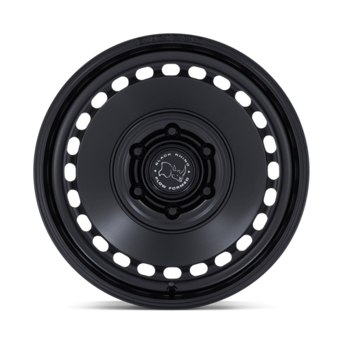 Black Rhino Hard Alloys Basin 17x8.5 Matte Black Wheel - 5x127 Bolt Pattern, +0 Offset