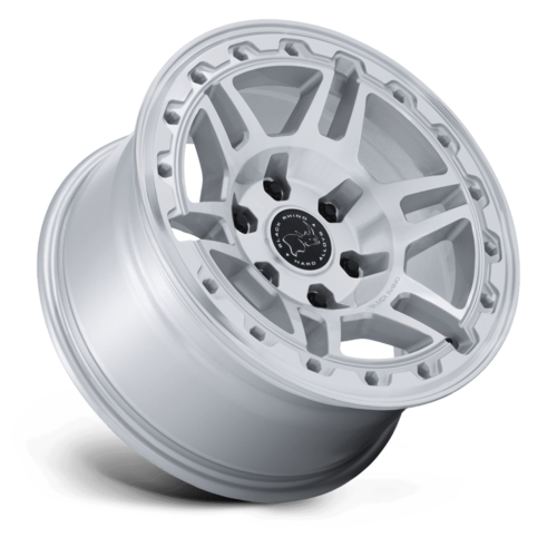 Black Rhino Hard Alloys Vanguard 17x8.5 Inch Wheel with 6x135 Bolt Pattern and Machined Face Finish