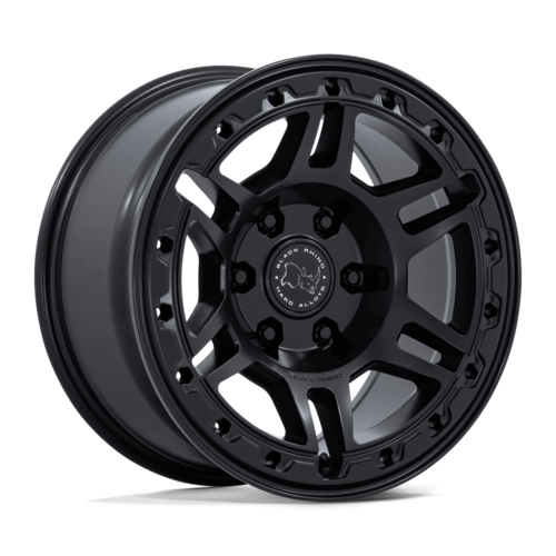 Black Rhino Hard Alloys Vanguard 17x8.5 Matte Black Off-Road Wheels