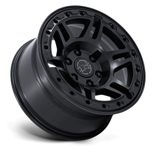 Black Rhino Hard Alloys Vanguard 17x8.5 Matte Black Off-Road Wheels