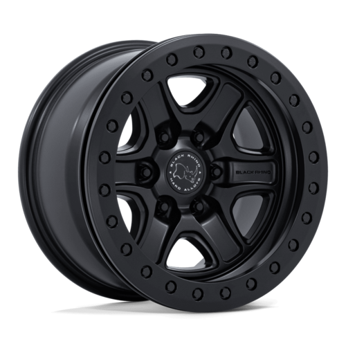 Black Rhino Hard Alloys ECHO Trail Lock 17x8.5 Inch Matte Black Beadlock Wheel