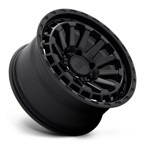 Black Rhino Hard Alloys Raid 18x9.5 Matte Black Wheel, 6x139.7 Bolt Pattern, +12 Offset