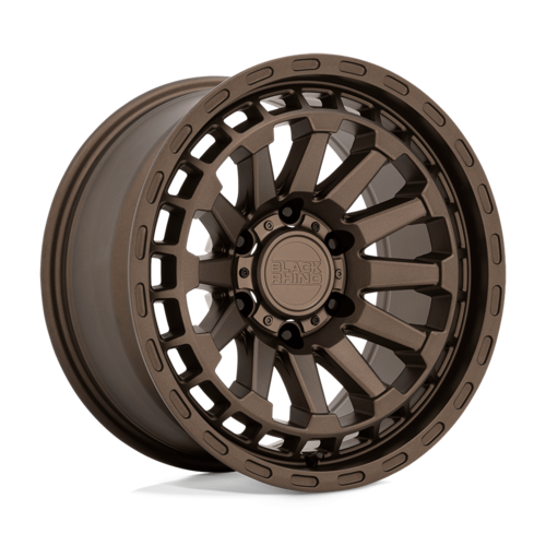 Black Rhino Hard Alloys RAID 17-Inch Matte Bronze Wheel, 5x127 Bolt Pattern, 0mm Offset