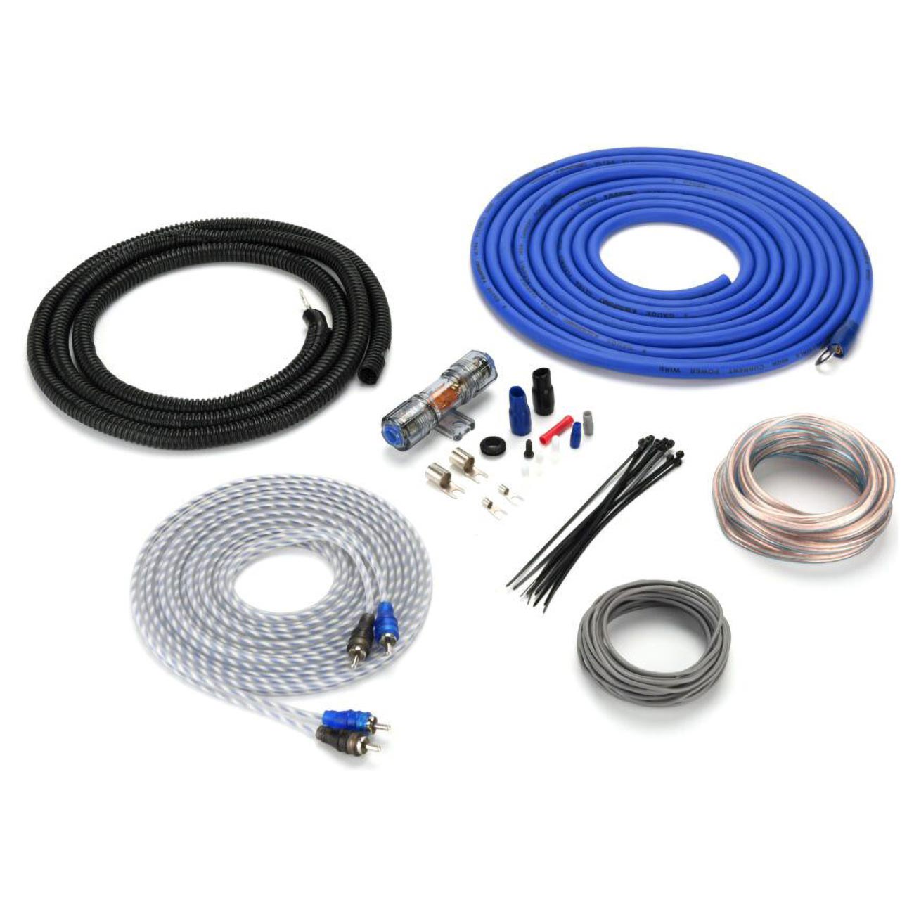 Blaupunkt 4 Gauge Amplifier Kit with CCA Cables - Model BMK44 - View 2