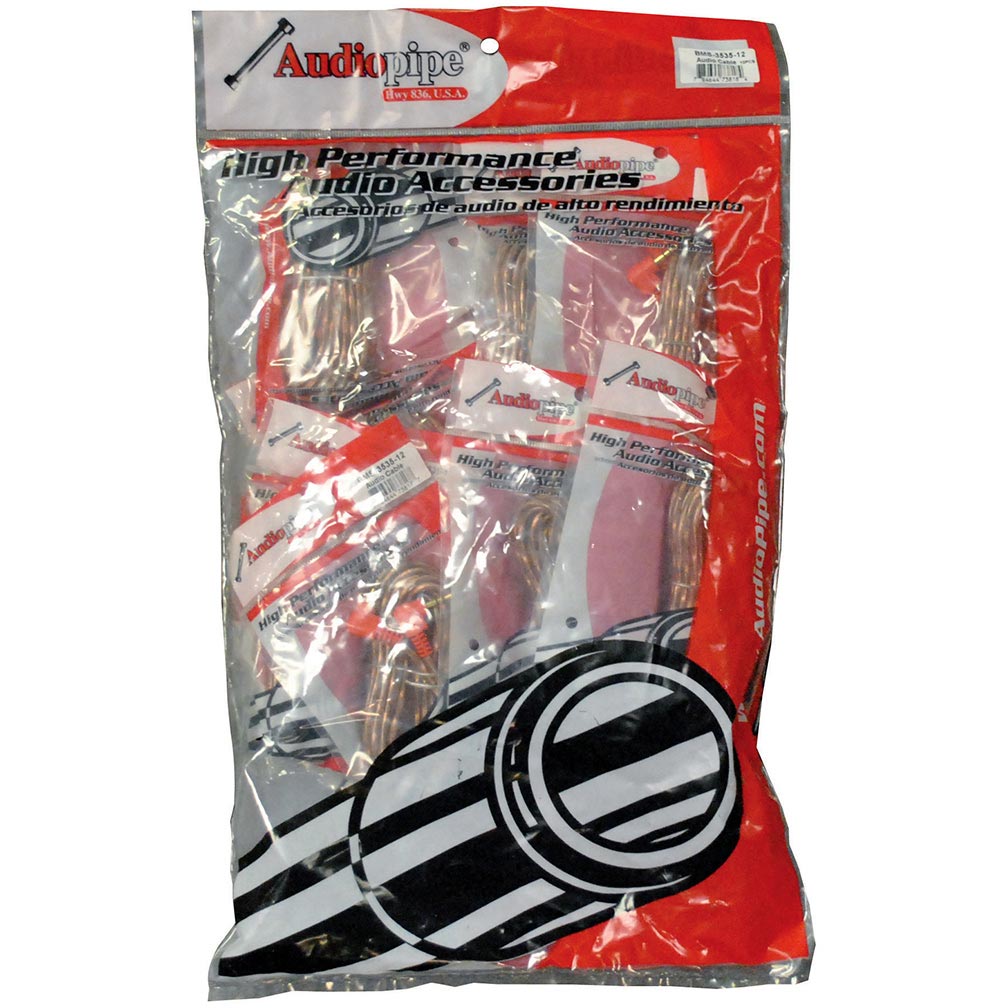 Nippon Audiopipe BIN-MASTER Series 15-Foot RCA Cable