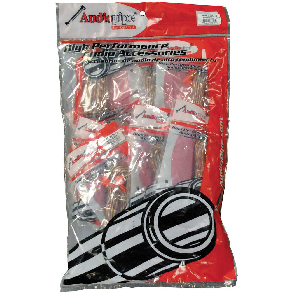 Nippon Audiopipe BIN-MASTER Series 6-Foot RCA Cable