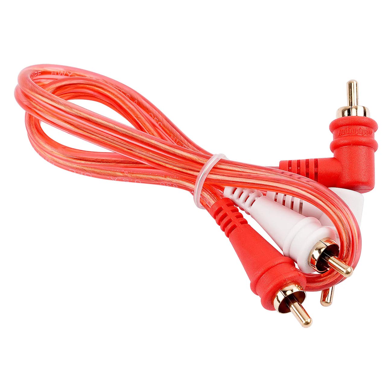 AudioPipe Map BMVGRA1.5 Right Angle Bin-Master Series 1.5 Foot RCA Cable (Bulk Pack of 10)