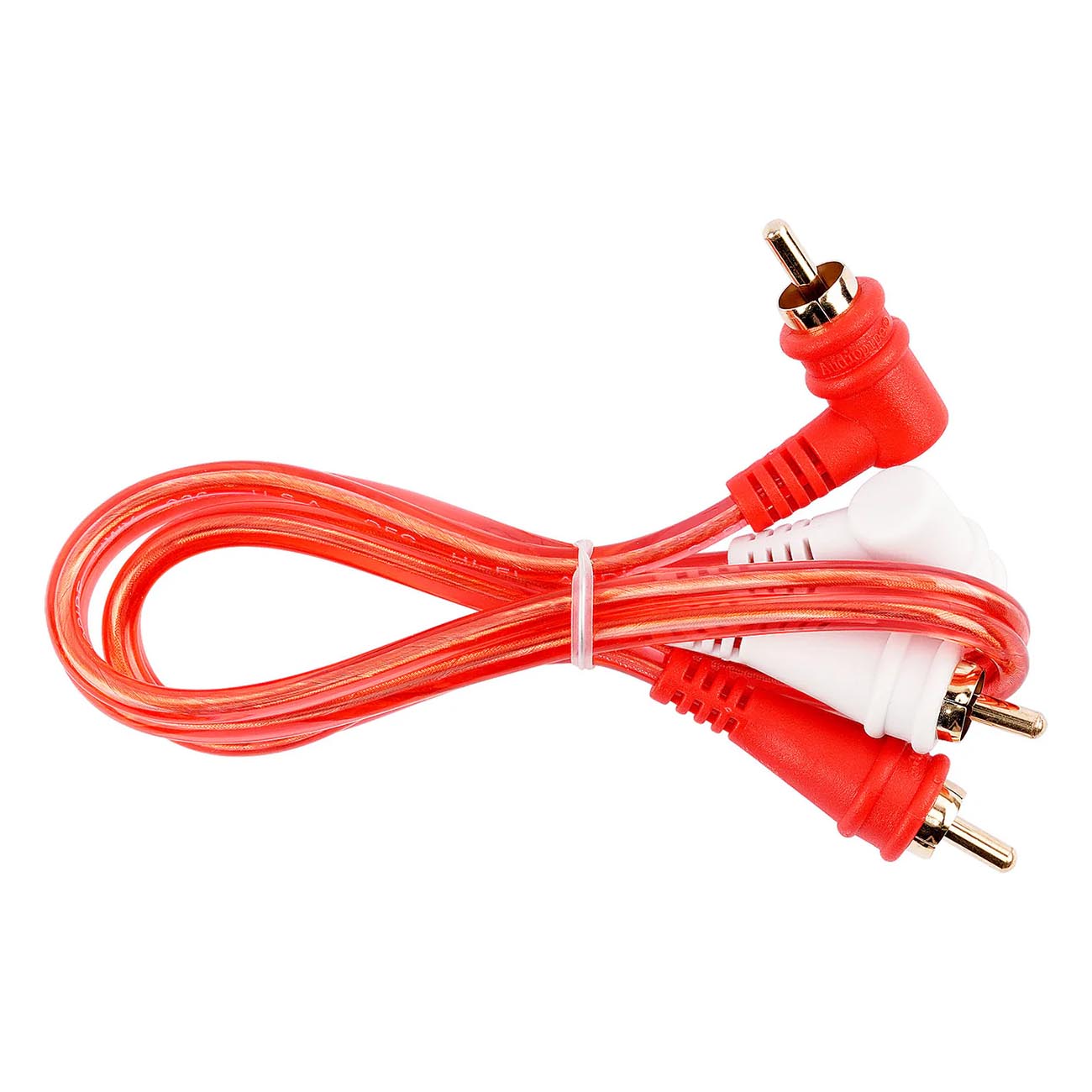 AudioPipe Map BMVGRA1.5 Right Angle Bin-Master Series 1.5 Foot RCA Cable (Bulk Pack of 10)