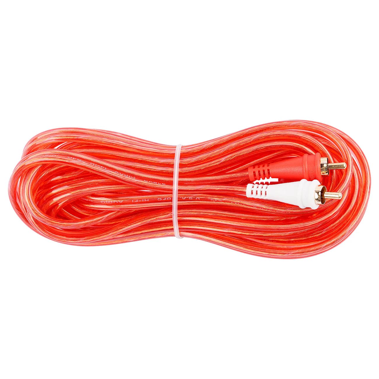 AudioPipe Bin-Master Series 17-Foot Right Angle RCA Cable - Bulk Pack of 10