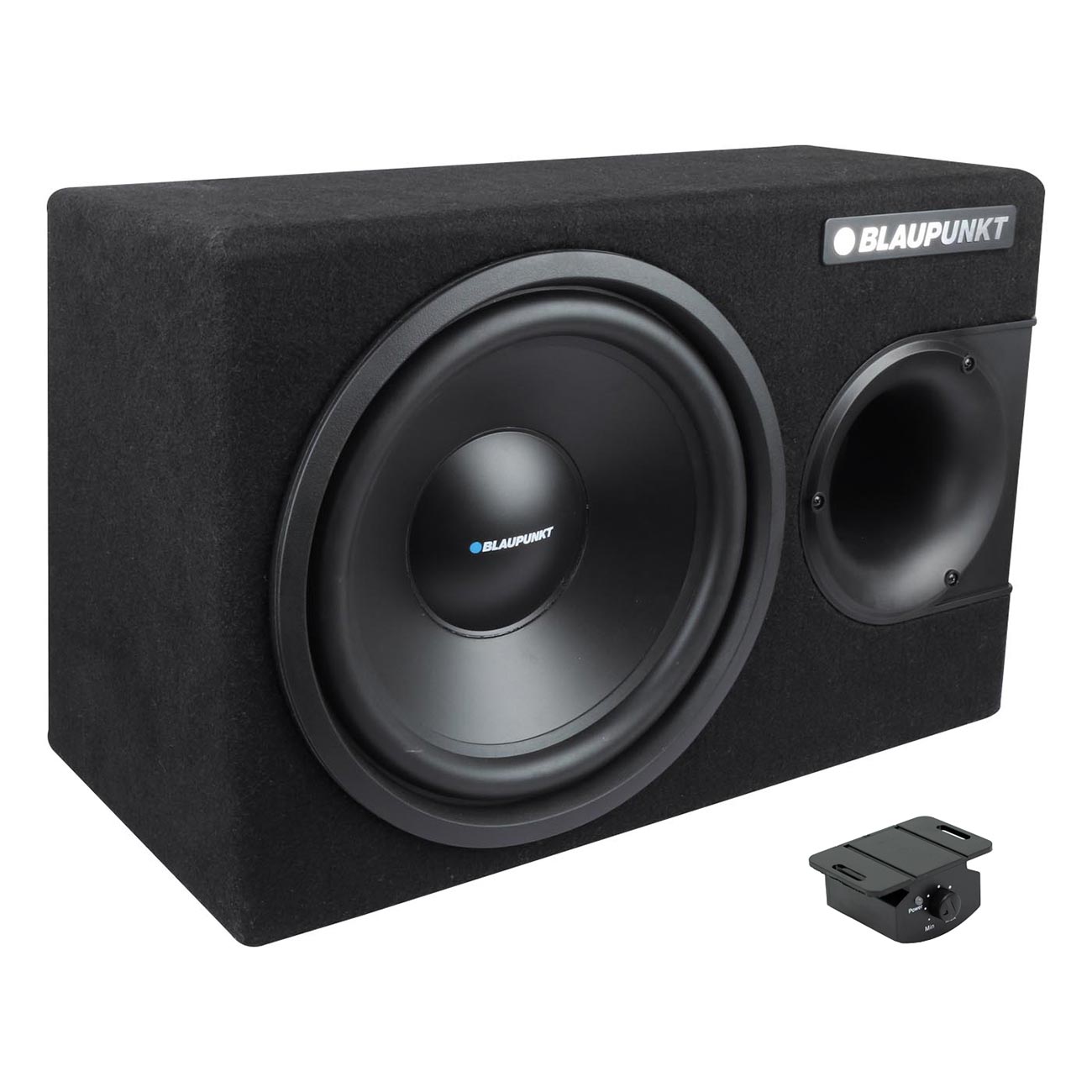 Blaupunkt Single 12-Inch Amplified Subwoofer Ported Enclosure - BP1200A - View 1