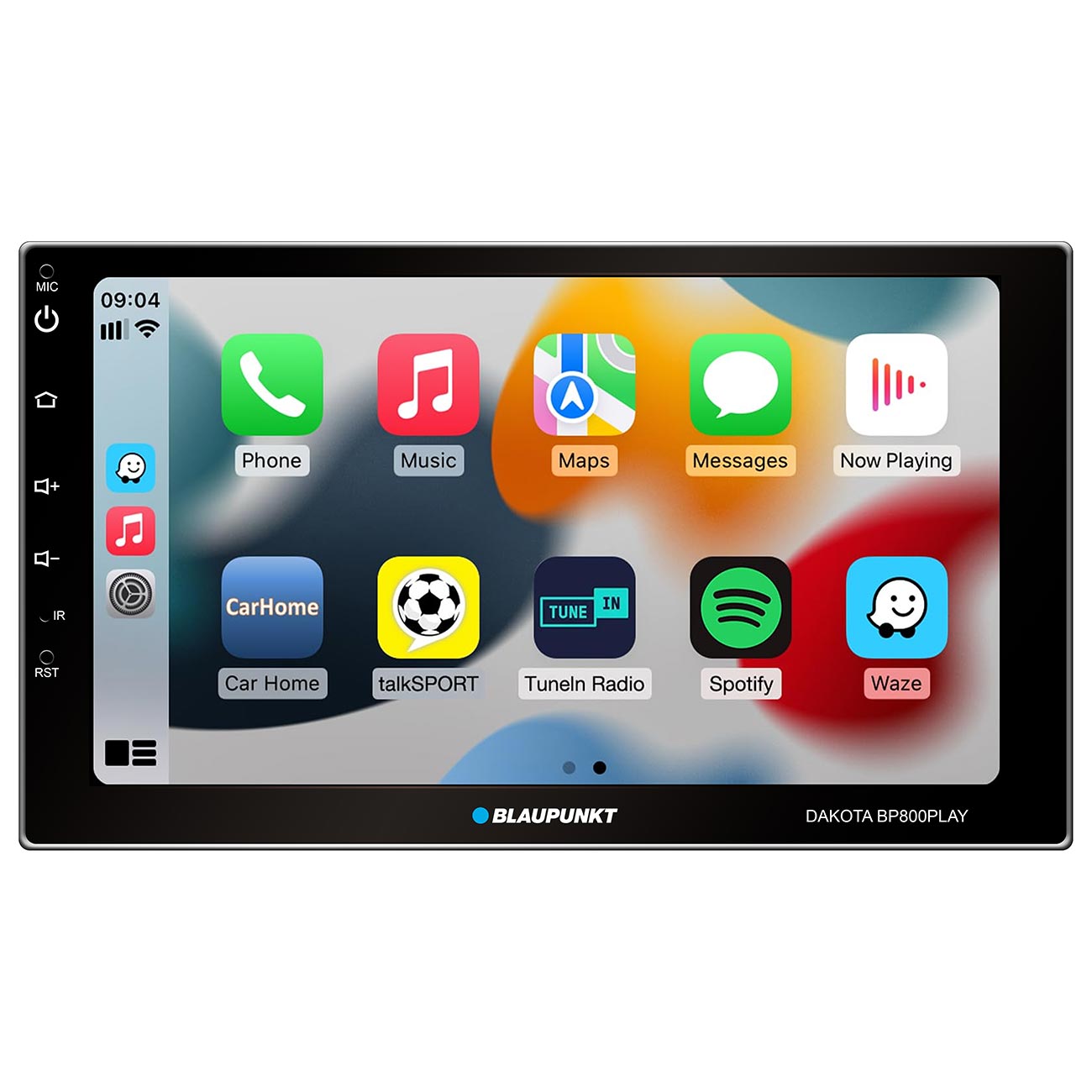 Blaupunkt BP800PLAY 7-Inch Double DIN Mechless Fixed Face Touchscreen Receiver w - View 2