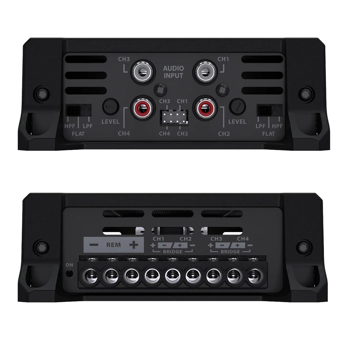 Blaupunkt Micro 4 Channel Amplifier BPA404MI - 420W RMS/1000W Max Car Audio Powe - View 4