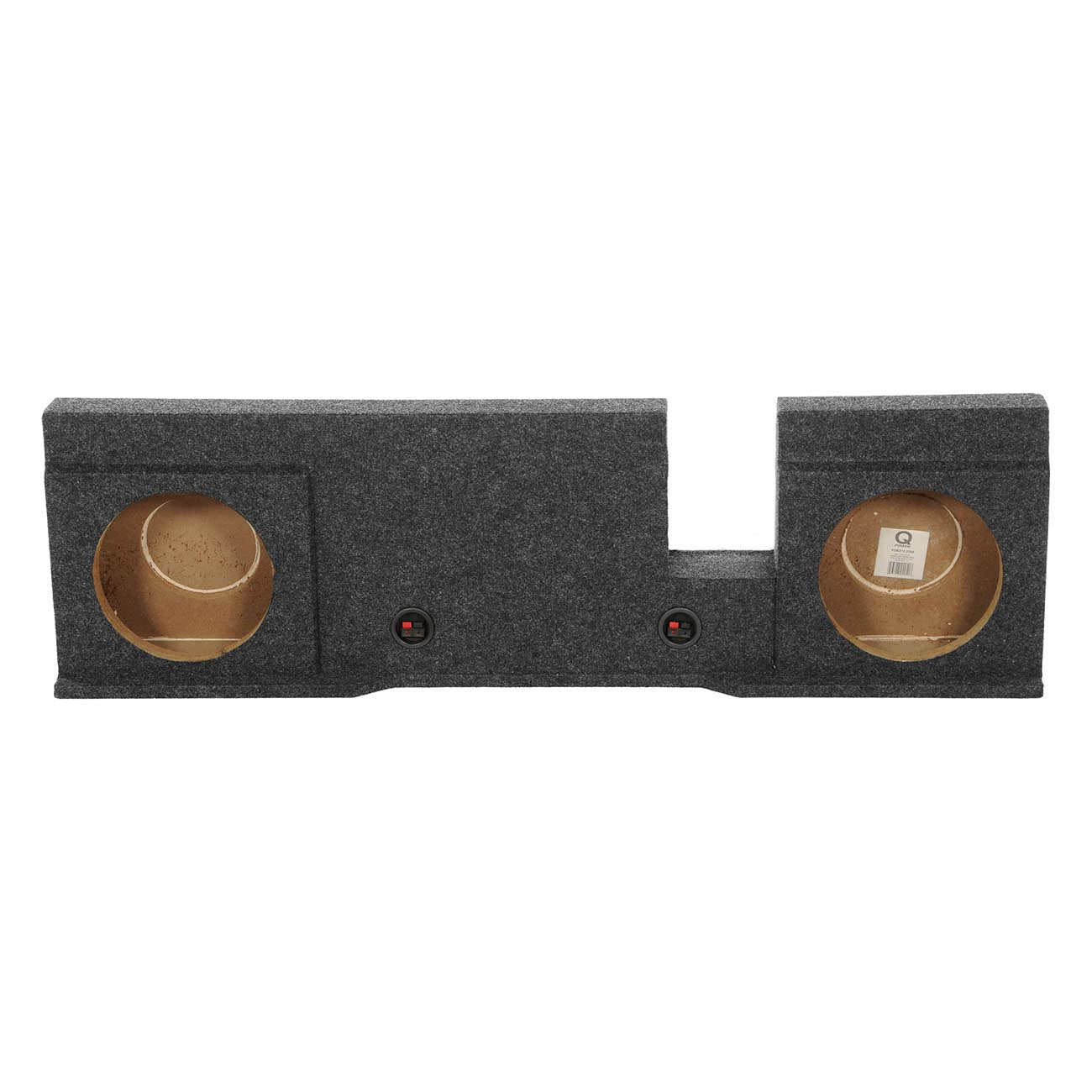 QPower Ford F-150 Super Crew 2004-2008 Dual 10-Inch Sealed Woofer Enclosure - View 3