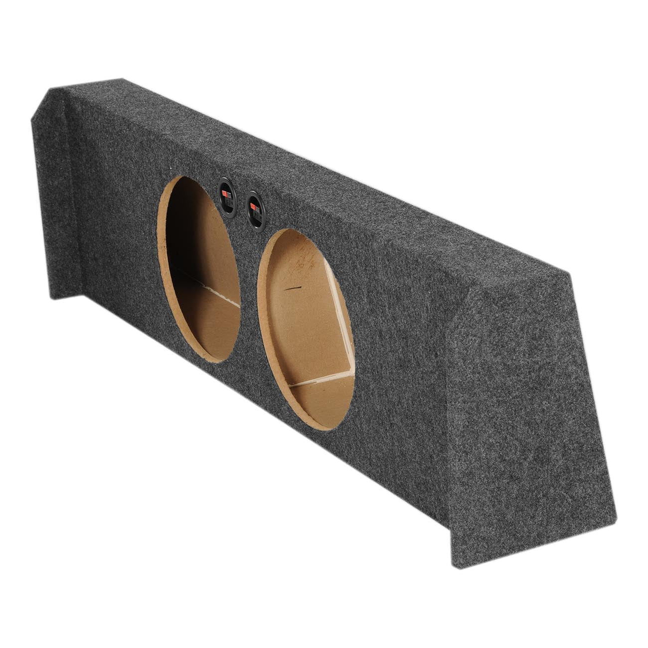 QPower Dual 10-Inch Sealed Empty Woofer Enclosure for Ford F-150 and Super Duty - View 1