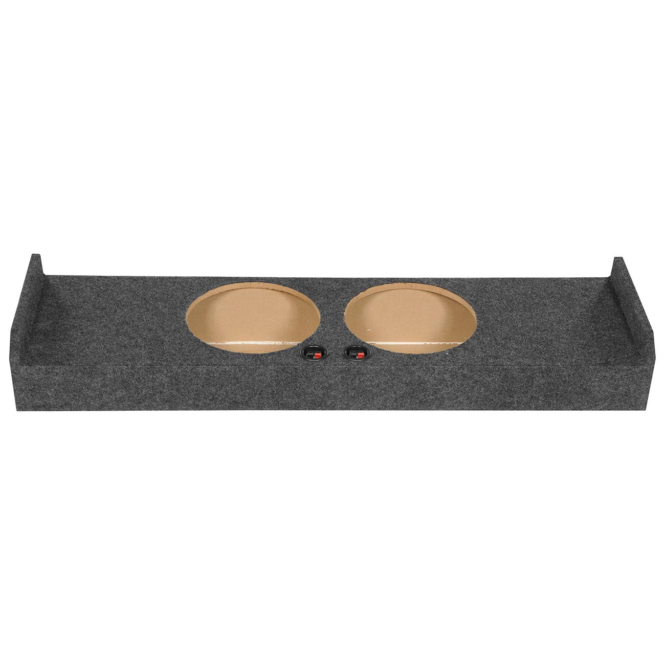 QPower Dual 10-Inch Sealed Empty Woofer Enclosure for Ford F-150 and Super Duty - View 4
