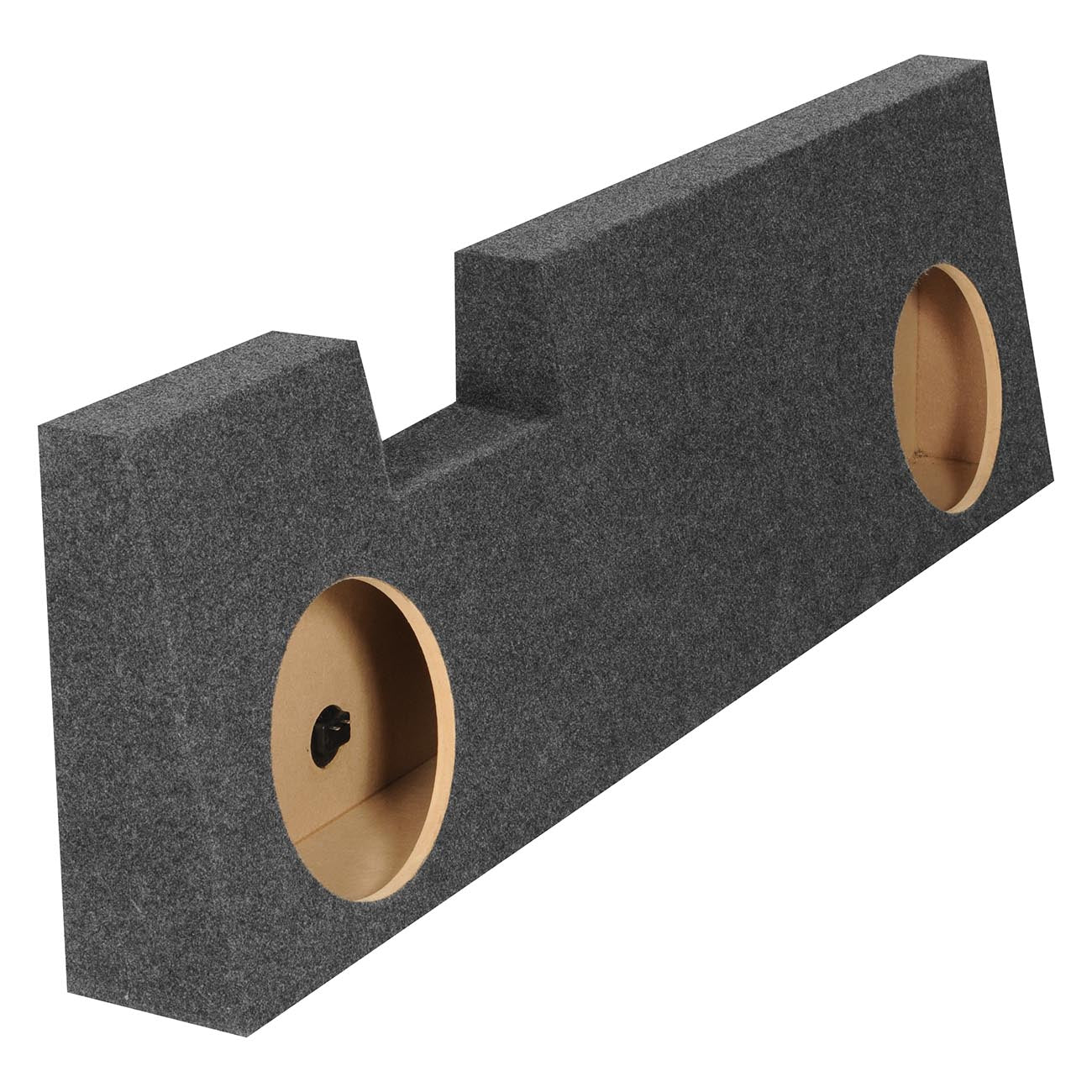 QPower Ford F-Series Super Duty Crew Cab Dual 10-Inch Empty Woofer Box - View 2