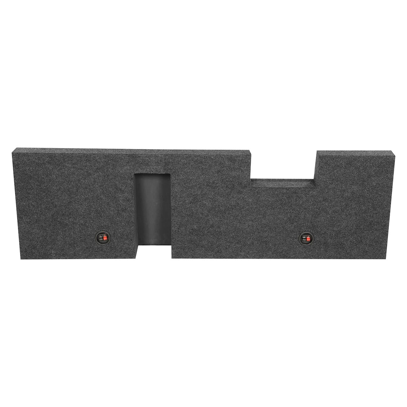 QPower Ford F-Series Super Duty Crew Cab Dual 10-Inch Empty Woofer Box - View 3