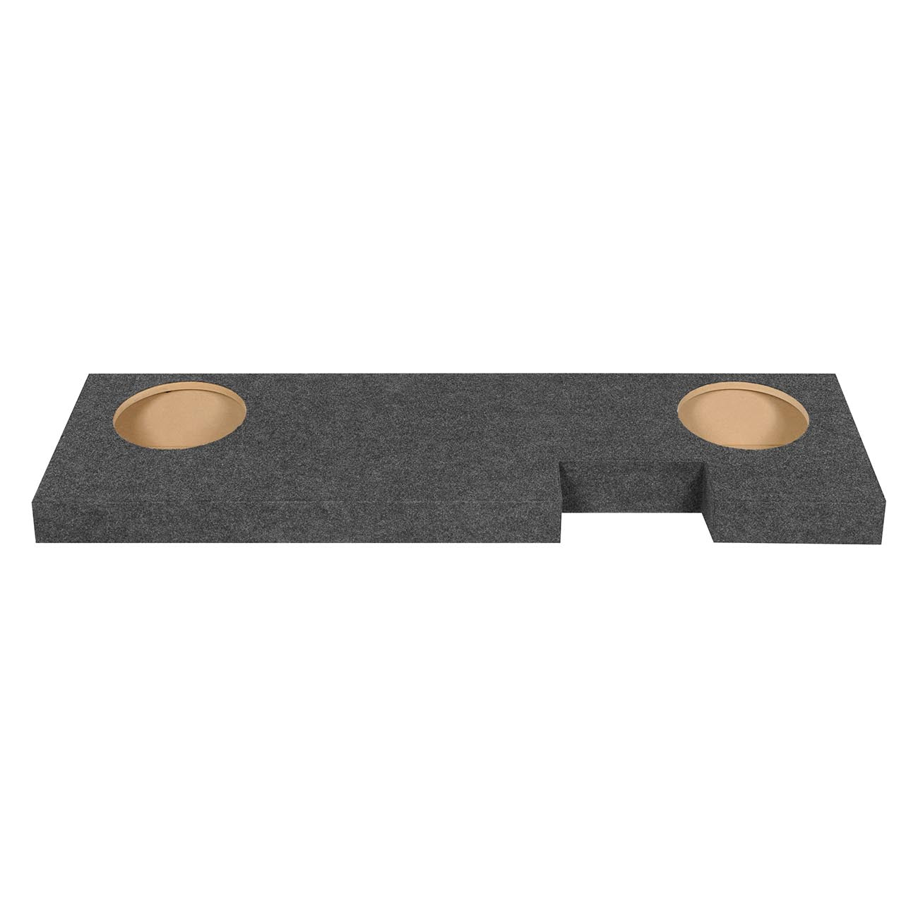 QPower Ford F-Series Super Duty Crew Cab Dual 10-Inch Empty Woofer Box - View 4