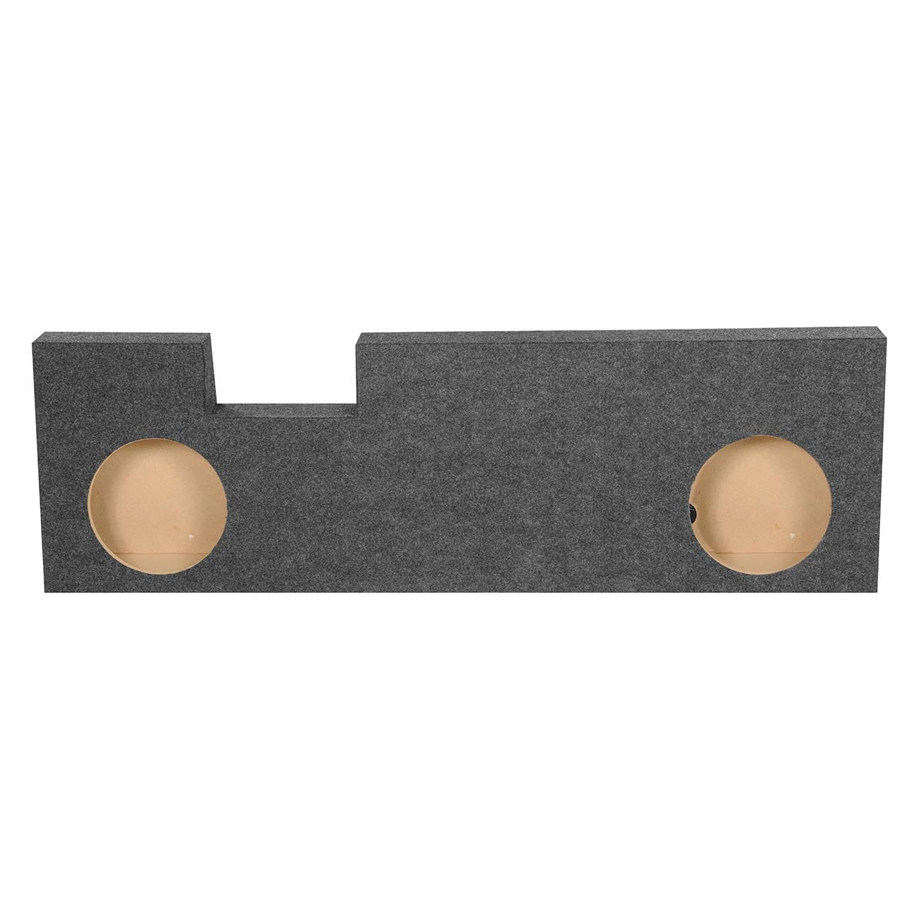 QPower Ford F-Series Super Duty Crew Cab Dual 10-Inch Empty Woofer Box - View 5