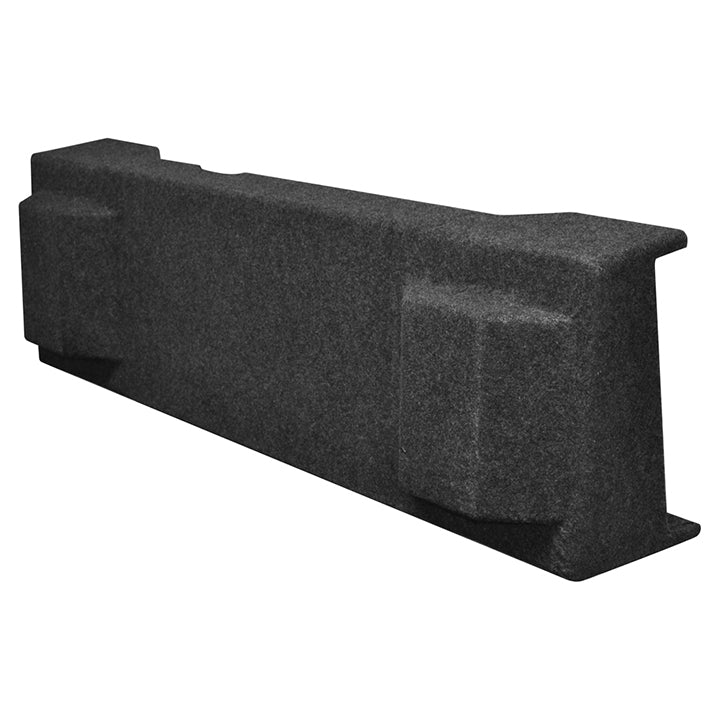 QPower GMC/Chevy HD Crew Cab Dual 10-Inch Empty Woofer Box - Model BQGMC102001HD