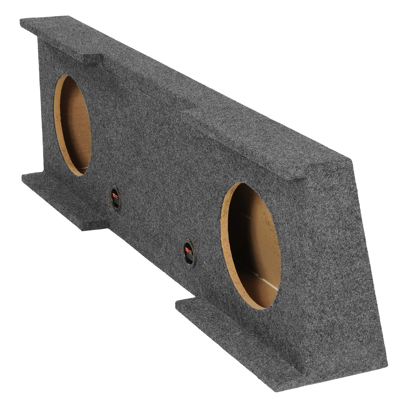 QPower GMC/Chevy Crew Cab '07-'13 Dual 10-Inch Empty Woofer Box - View 4