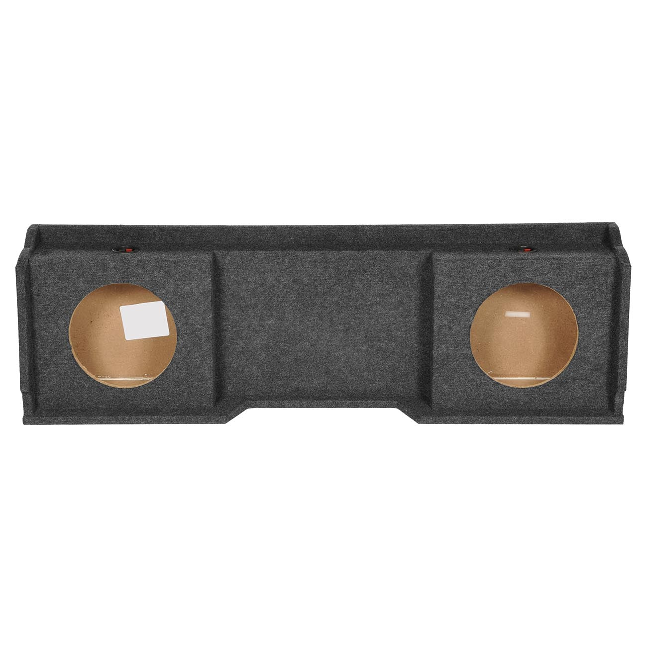 QPower GMC/Chevy Extended Cab '99-'06 Dual 10-Inch Empty Woofer Box - View 3