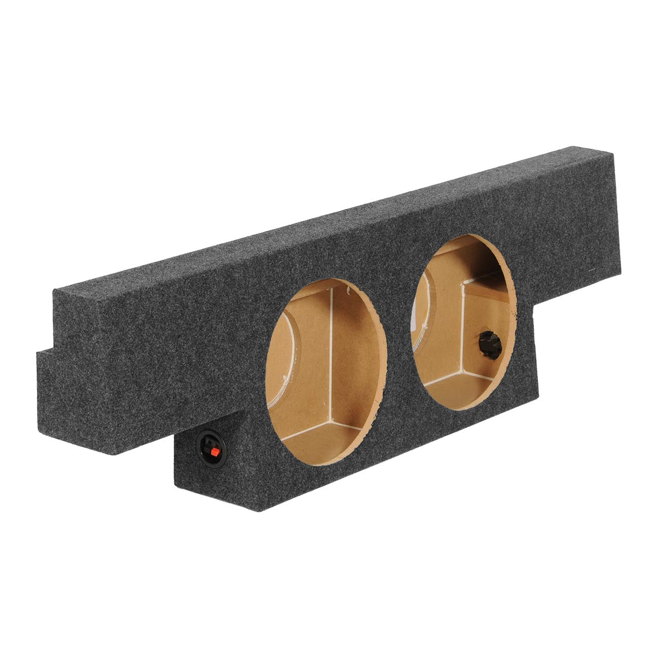 QPower GMC/Chevy Crew Cab 2004-2006 Dual 12-Inch Empty Woofer Box
